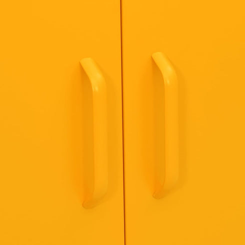Lady Jillian -  Storage Cabinet Mustard Yellow 80x35x101,5 cm Steel - Model 2